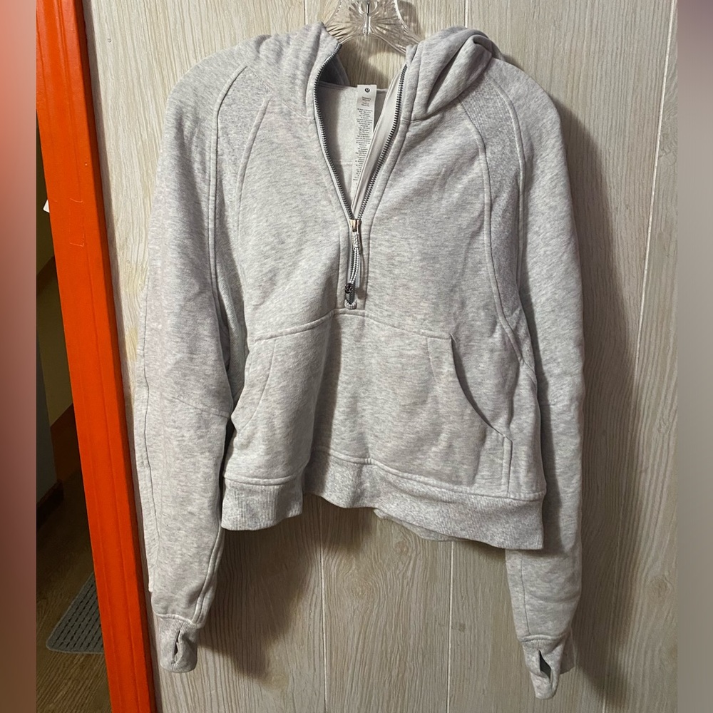 nwot lululemon scuba oversized half zip